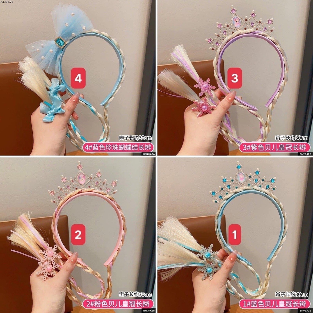 Bờm tóc công chúa cho bé