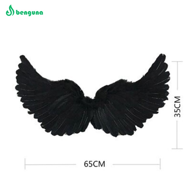 Bộ Cánh Thiên Thần Ác Quỷ Màu Đen Hóa Trang halloween Cho Bé