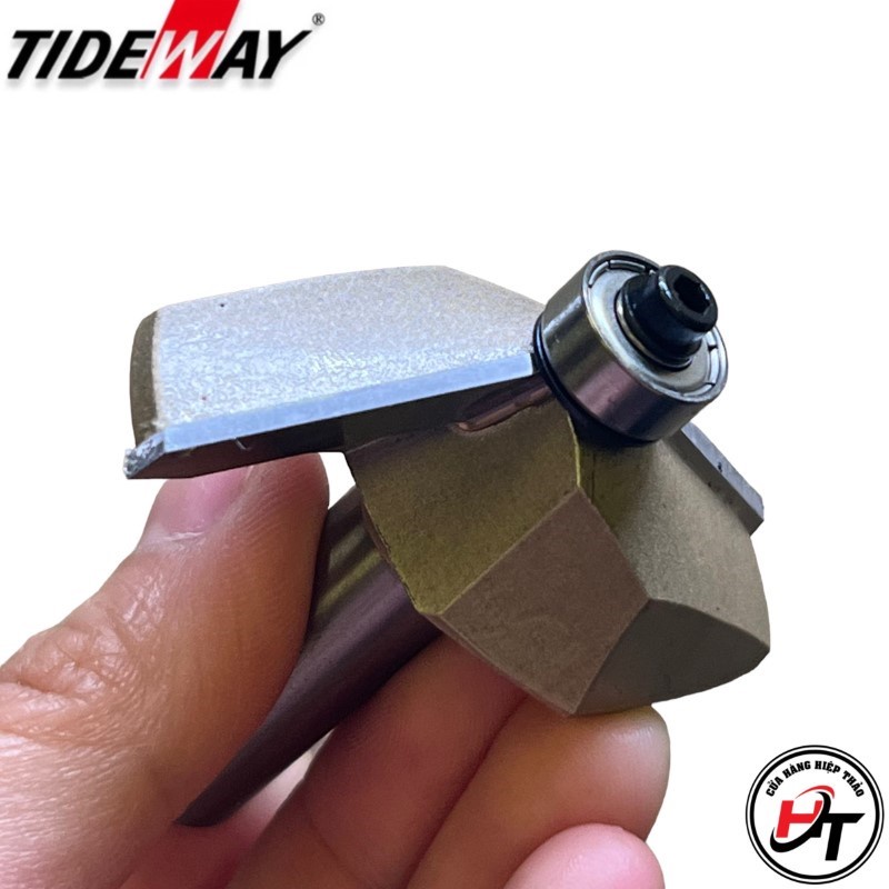 Mũi phay gỗ vát cạnh 30 độ có bi mũi soi vát mép 60 độ Tideway VAT-30-TW