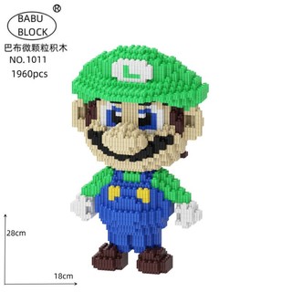 Đồ chơi lắp ráp Mario Nintendo đồ chơi xây dựng trò chơi 3D đồ chơi xếp hình trang trí ba chiều