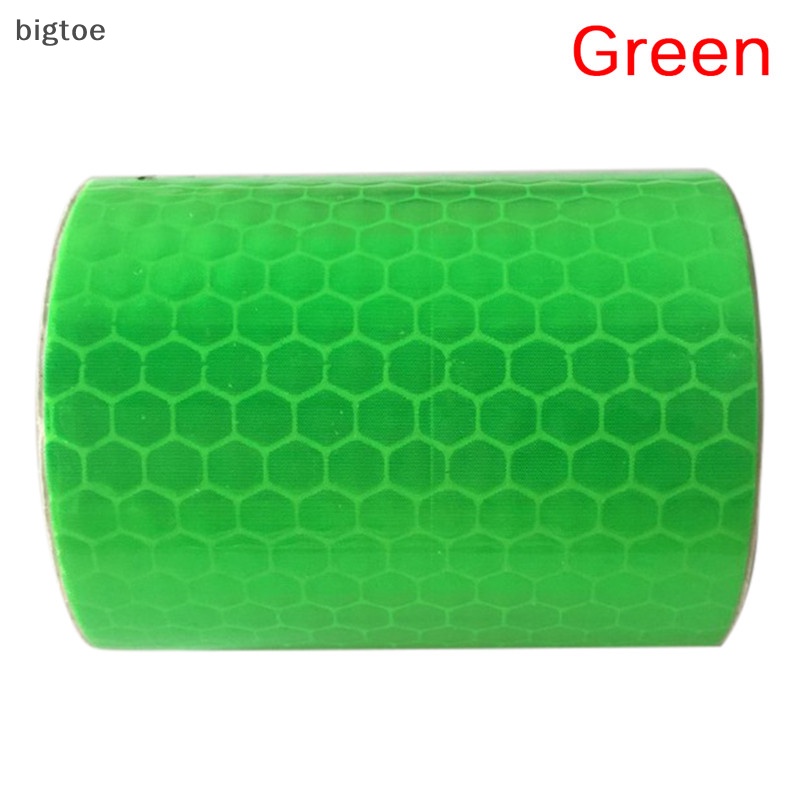 Bigtoe Cuộn Băng Keo Dán Phản Quang Cảnh Báo An Toàn 5Cmx1M
