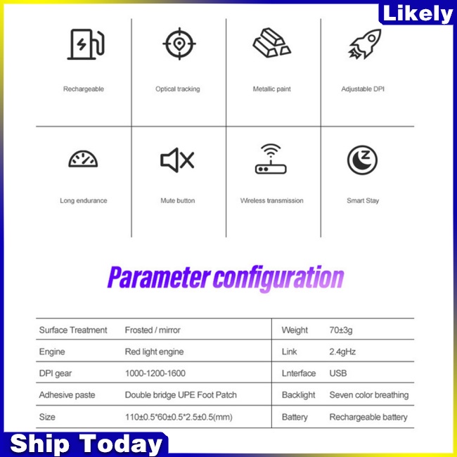 Chuột bluetooth Không Dây x15 Hình Môi Có Thể Sạc Lại Bằng Cổng usb Cho pc / Máy Tính Bảng / Laptop