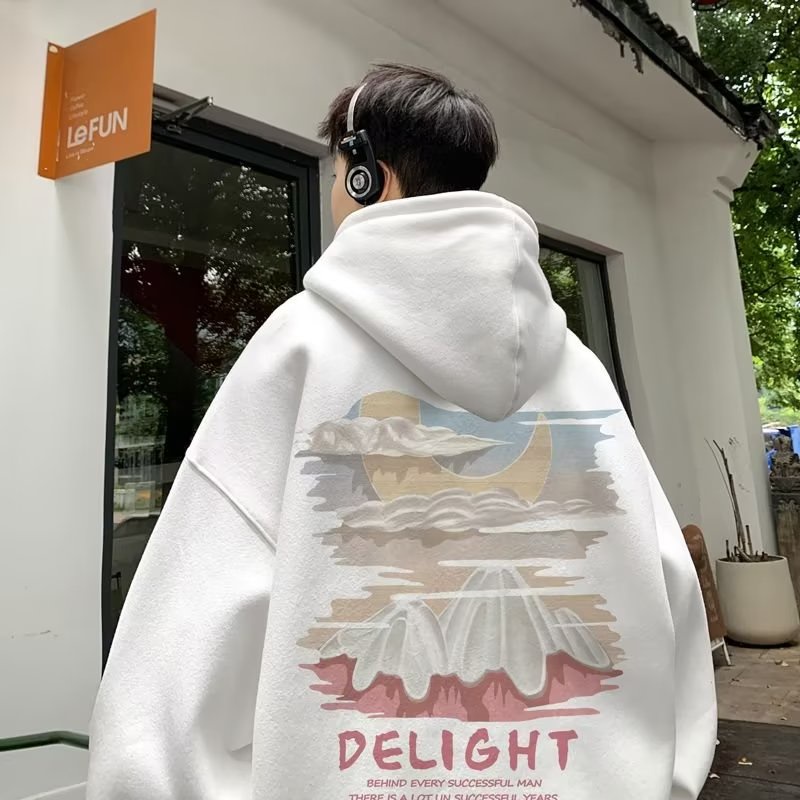 Mới Áo hoodie In Họa Tiết áo hoodie unisex Phong Cách hip hop Mỹ áo hoodie form rộng Thời Trang áo hoodie bigsize Nam Nữ