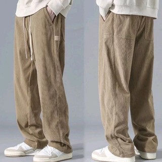 Quần kaki ống đứng dáng rộng phong cách hàn quốc cỡ s-3xl thời trang cho nam