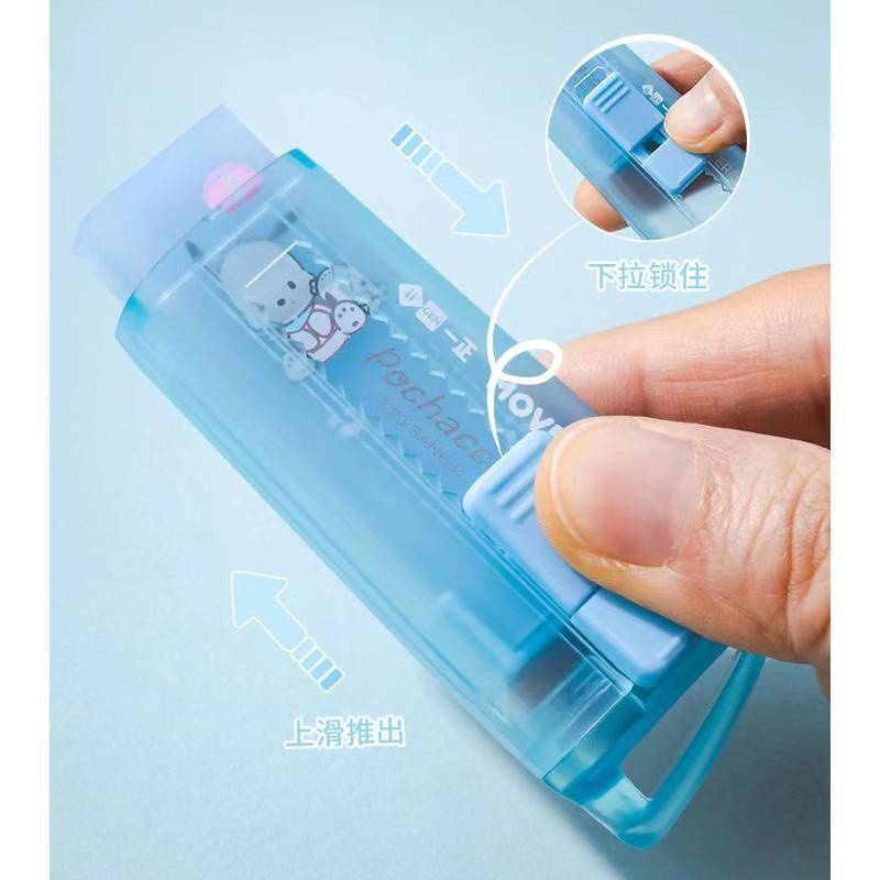 Mới Gôm Tẩy Kèm Bút Chì Cao Su Mềm Hình sanrio pochacco kuromi Sáng Tạo Thích Hợp Làm Quà Sinh Nhật Cho Bé