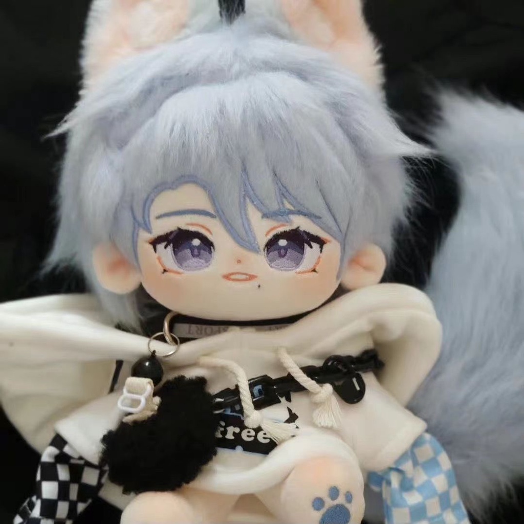 Búp Bê 20cm genshin kamisato ayato Nhồi Bông cotton Mặc Trang Phục Hóa Trang anime one piece