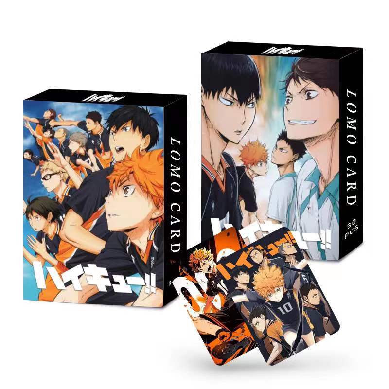 Anime Haikyuu!! Double-sided Photocard LOMO Card Fans Collection