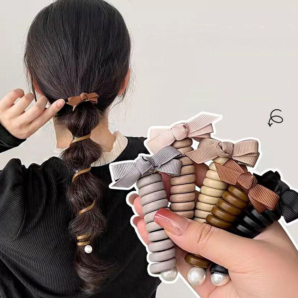 Mkeb Dây Cột Tóc Đuôi Ngựa Cao Cấp Dễ Thương Cho Nữ / Bé Gái