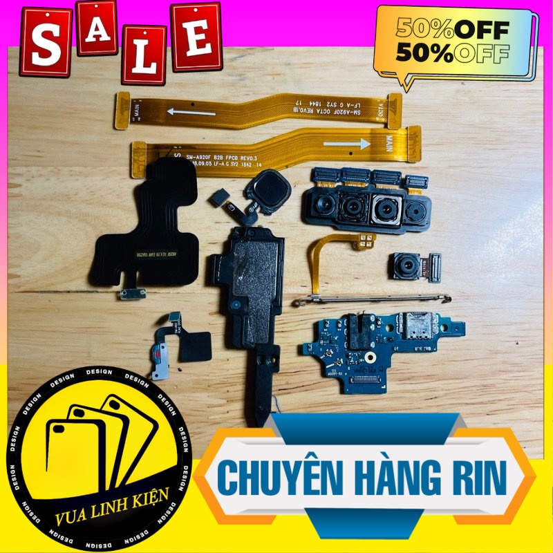 Linh Kiện Samsung A9 2018 / A920F / Camera trước sau,cáp nối main,main sạc,cáp nối màn hình,loa ngoài,vân tay,cáp volume