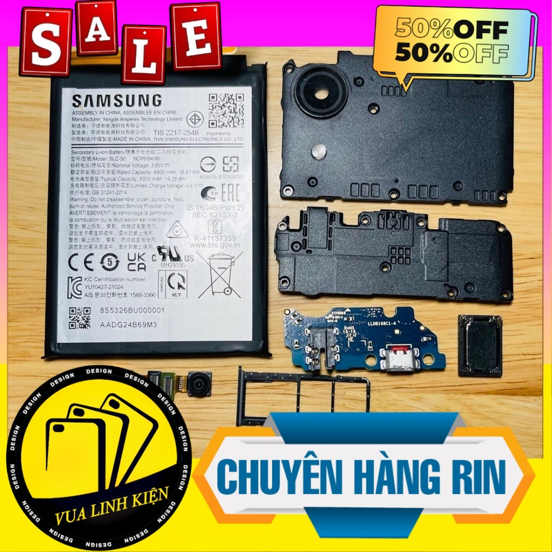 Linh Kiện Samsung A03 Core / Camera trước sau,main sạc,loa ngoài,nhựa đậy main,pin rin bóc máy