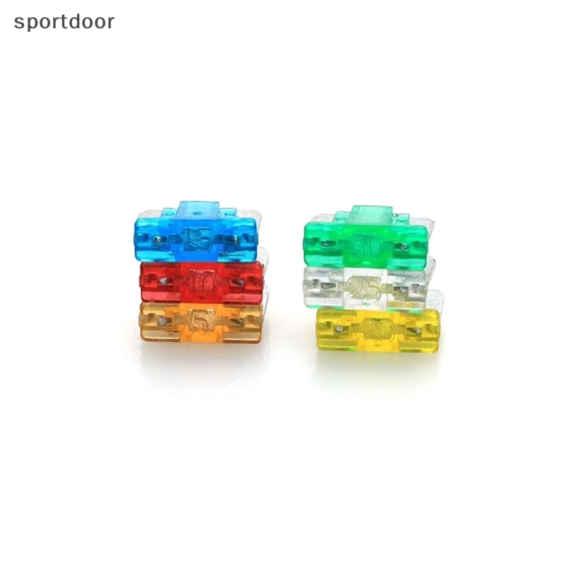 Set 24 Cầu Chì 5a 10a 15a 20a Hỗn Hợp Cho Xe Hơi Xe Tải