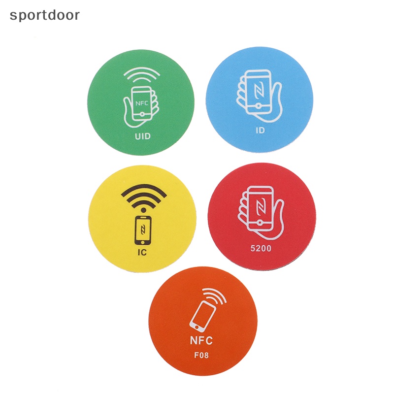 Nhãn Dán Bằng Kim Loại rfid 125khz t5577 Có Thể Xoay Dùng Ghi Chú / Chìa Khóa