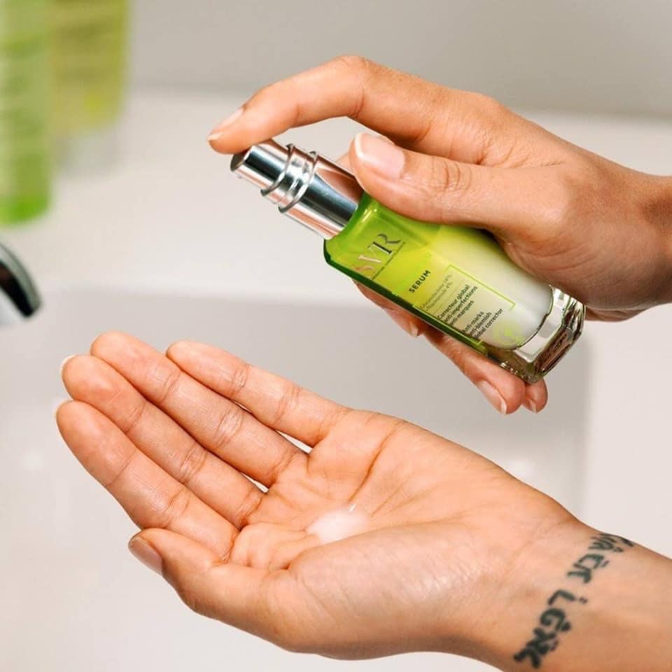 Tinh chất giảm mụn mờ thâm SVR Sebiaclear Serum