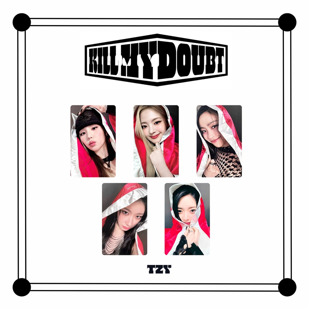 Album Ảnh Nhóm Nhạc kpop itzy one hit new album kill my doubt Thẻ