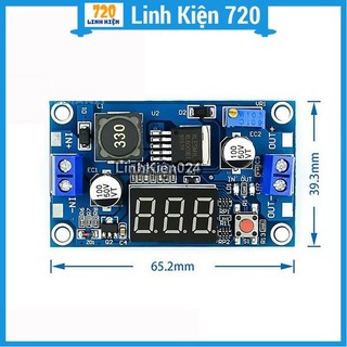 Module Boost DC-DC XL6009 V2 hiển thị led 7 thanh