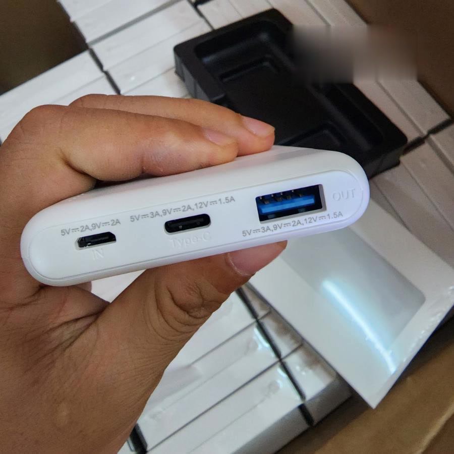 Sạc dự phòng 10000mAh chính hãng Xuất Nhật J.ZAO Cho mọi dòng máy Bảo hành 12 tháng TIDI