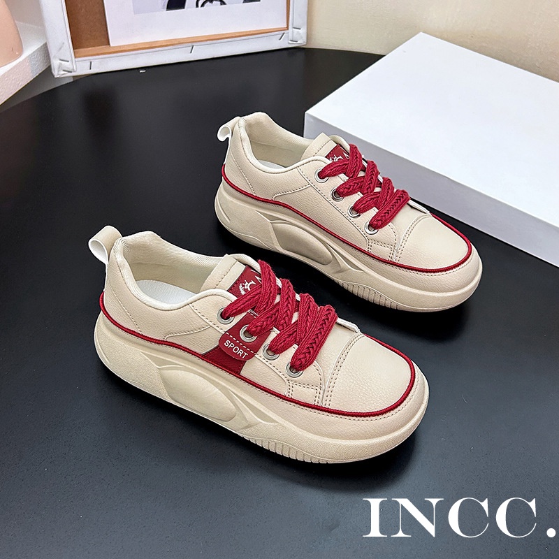 INCC  thể thao nữ giày giày thể thao nữ 2023 NEW đáy dày Xu hướng thời trang Thông khí B95F3NC 34Z230826