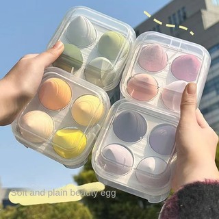 Set Mút Trang Điểm Mềm Mại 4 Màu Lựa Chọn