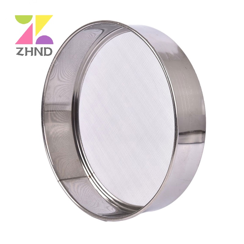 Zhuzhengde Dụng Cụ Rây Bột Bằng Thép Không Gỉ Hình Tròn