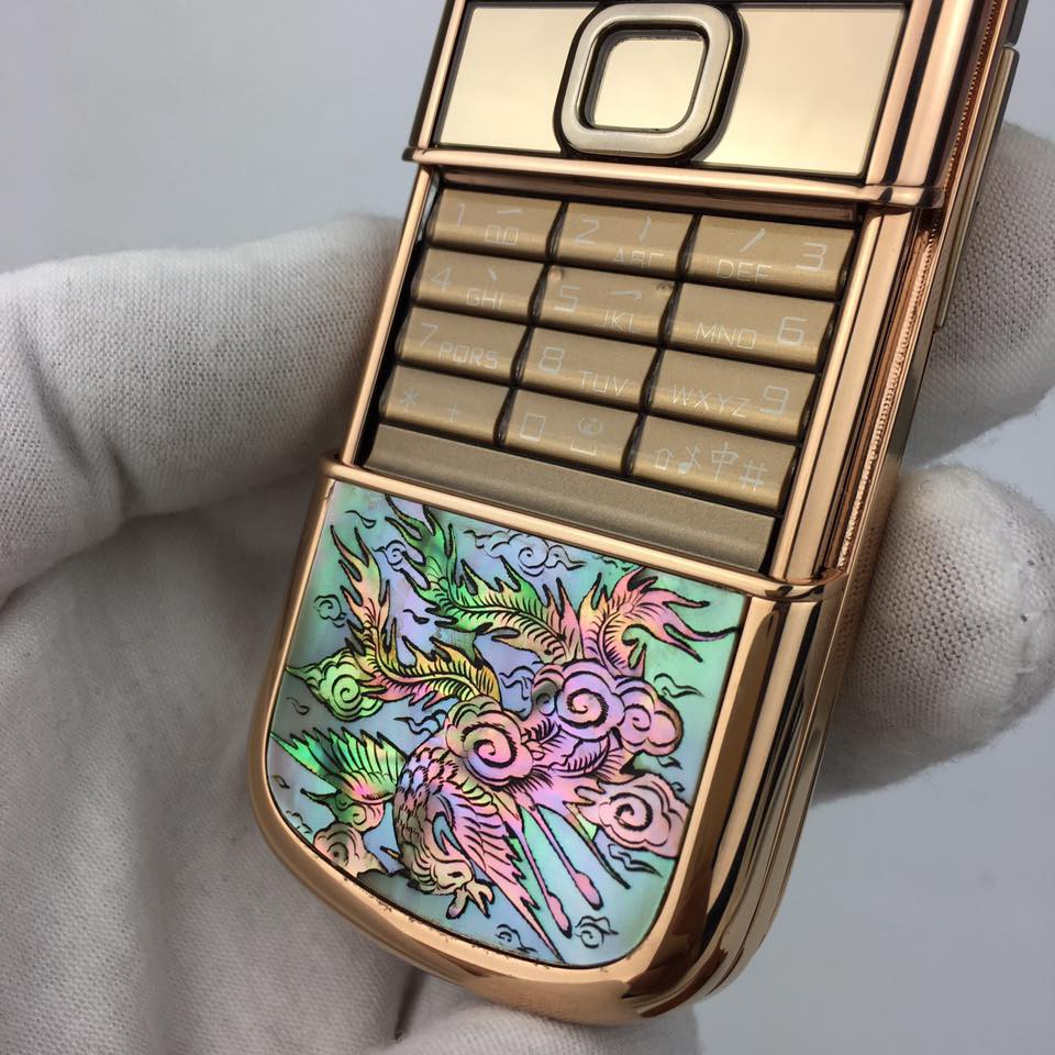 Điện Thoại Nokia 8800 Vàng Hồng FullBox