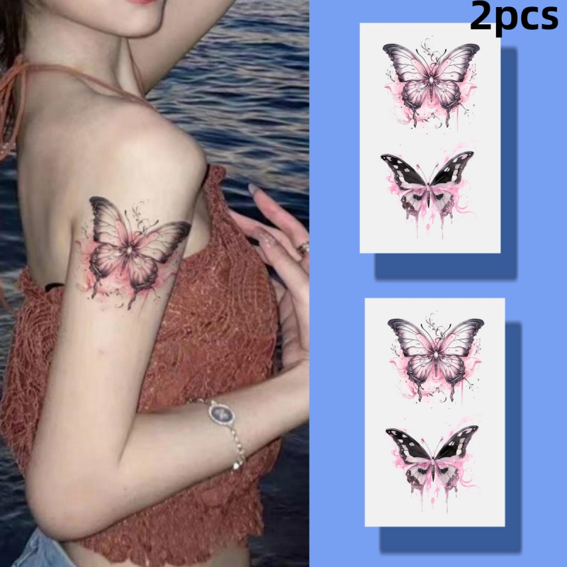 Hình Xăm Dán Tạm Thời Chống Nước Lâu Trôi 7 Ngày Hình Cô Gái Quyến Rũ