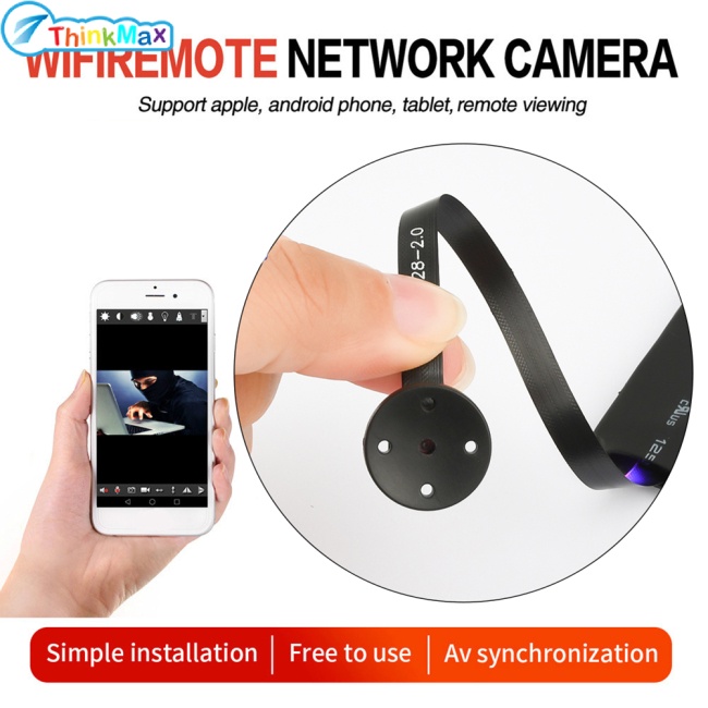 Máy Quay An Ninh 1080p mini Thiết Kế Nút Chuyển Động diy