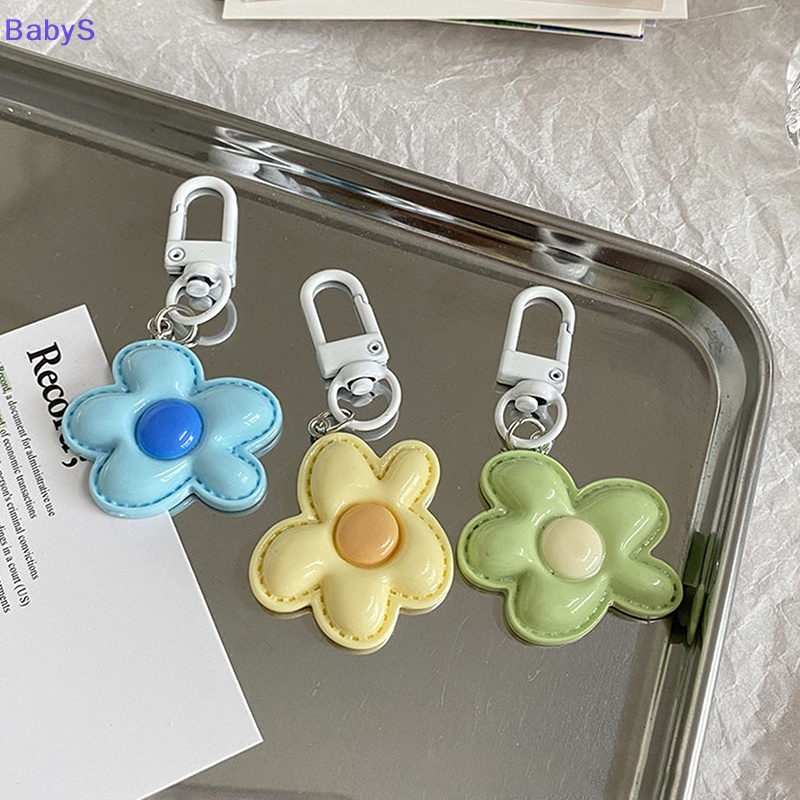 Móc Khóa Hình Bông Hoa Nhiều Màu Sắc Dễ Thương Dùng Làm Móc Khóa / Trang Trí Túi Xách / Tai Nghe diy
