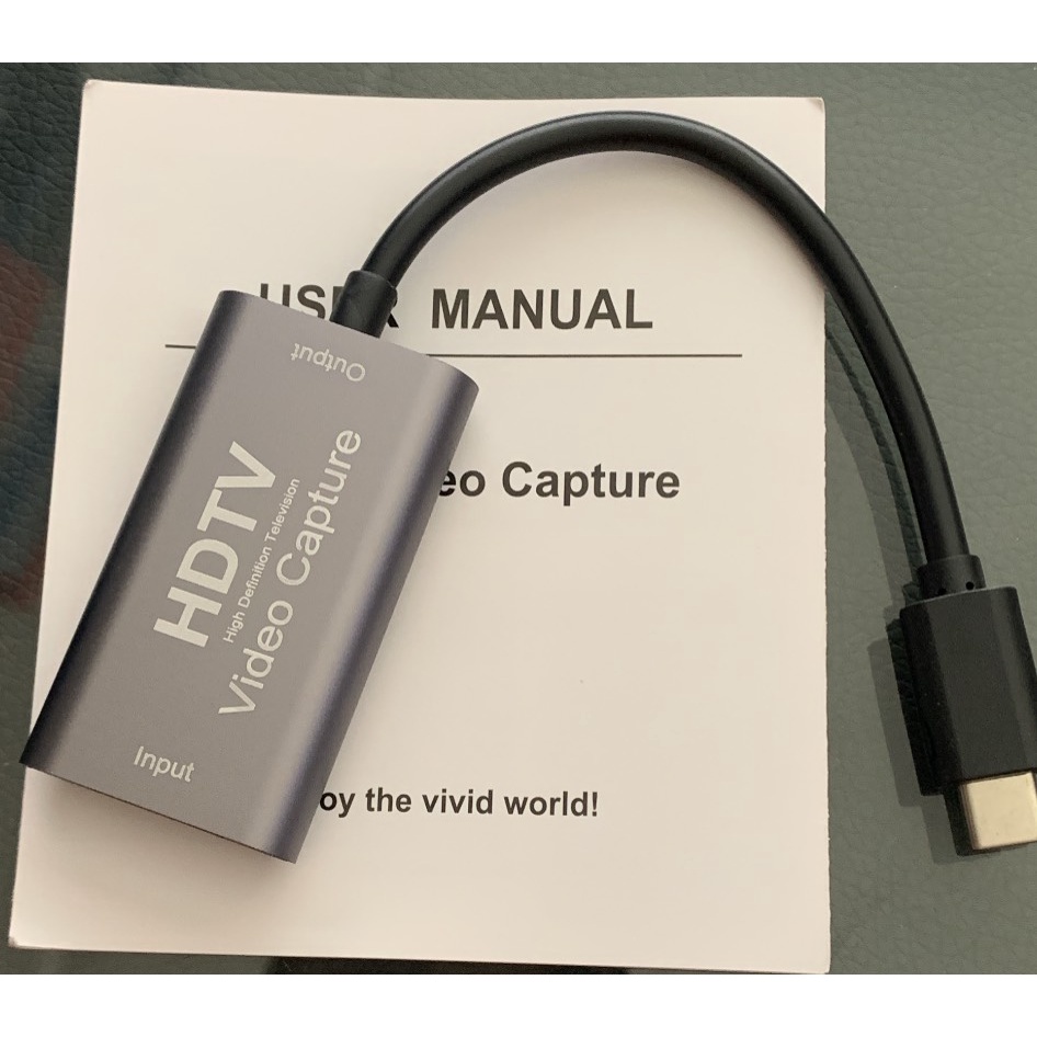 Cáp chuyển HDMI sang Type C Hdmi -Đầu ghi hình Video Capture dùng để livestream