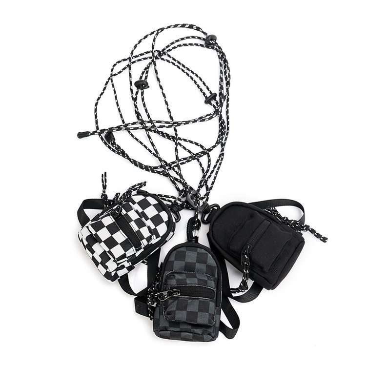 Túi Đeo Trước Ngực Đựng Tai Nghe / Thẻ / Chìa Khóa mini Tiện Dụng Khi Đi Du Lịch Cho Nam Và Nữ Ví