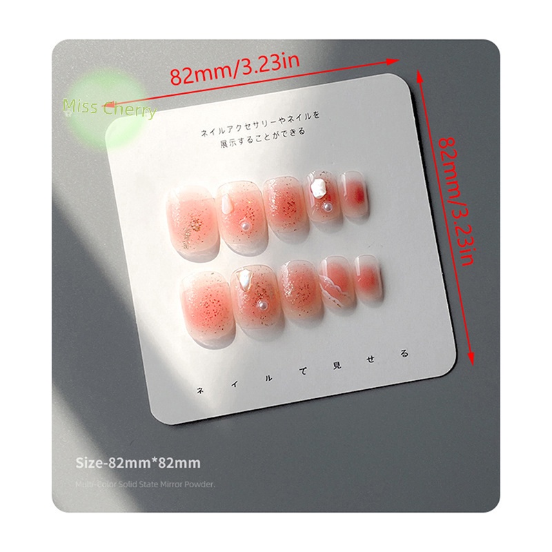 Set 10 Thẻ Trưng Bày Móng Tay Giả heyuanlong444