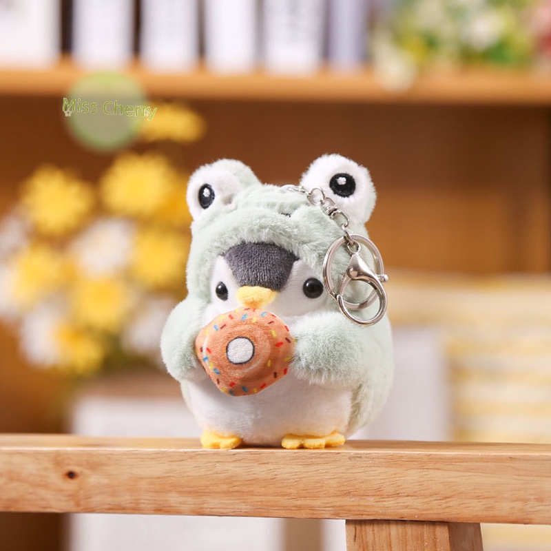 Móc Khóa Hình Chim Cánh Cụt Hoạt Hình Nhồi Bông Dễ Thương heyuanlong444
