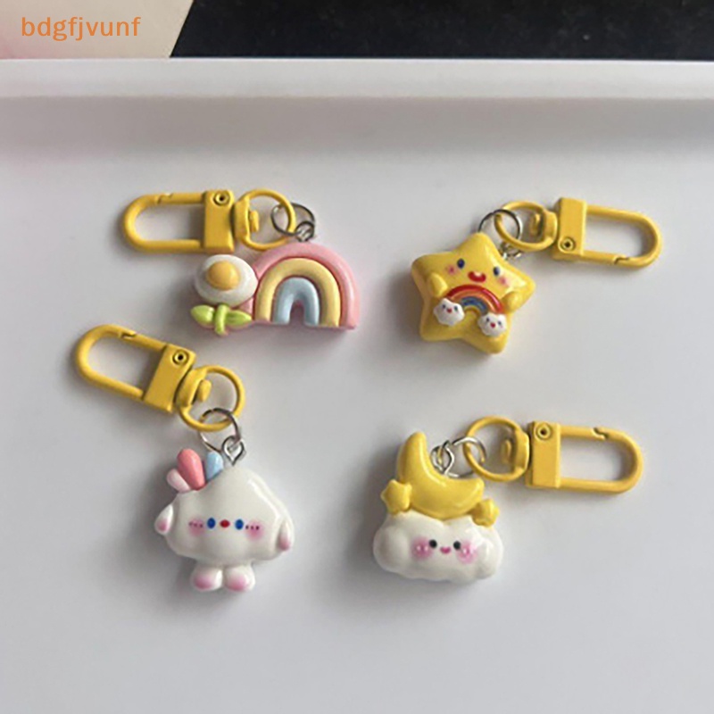 Bdgf Móc Khóa Xe Hơi / Túi Xách Hình Đám Mây / Ngôi Sao Màu Xanh Dương Dễ Thương Cho Nữ vn