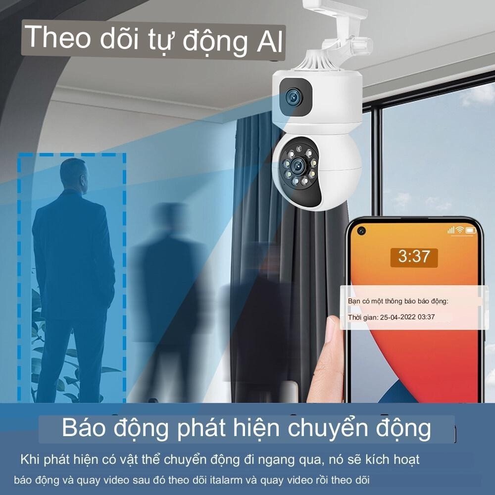 Camera Yoosee thế hệ mới xoay 360 FullHD - xem đêm có màu BD8