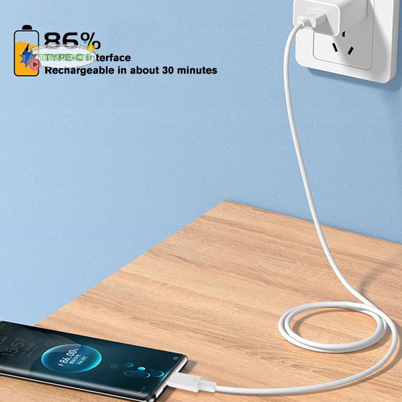 Dây Cáp Sạc Nhanh usb type-c 2 Mét 6a 66w 63W Cho xiaomi samsung huawei