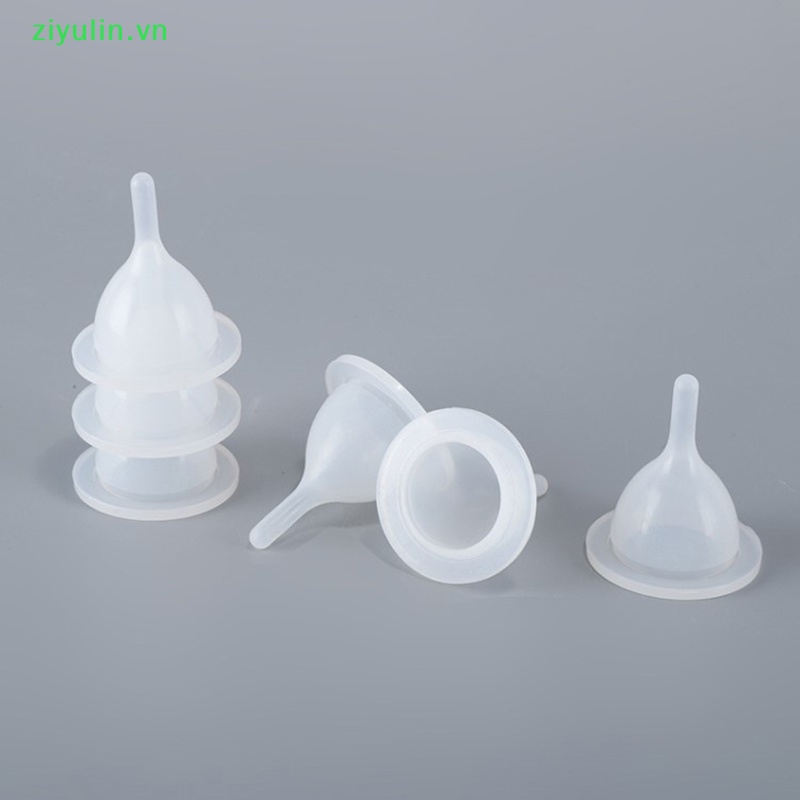 Set 10 Núm Ti Giả mini Bằng Silicon Cho Thú Cưng Thỏ / Mèo Cưng Sơ Sinh vn