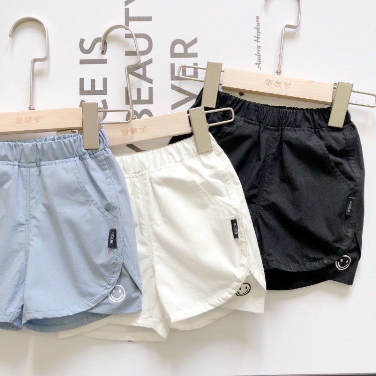 Quần Short cotton Nguyên Chất Mỏng Phong Cách Hàn Nhật Mới 2023 Cho Bé Trai