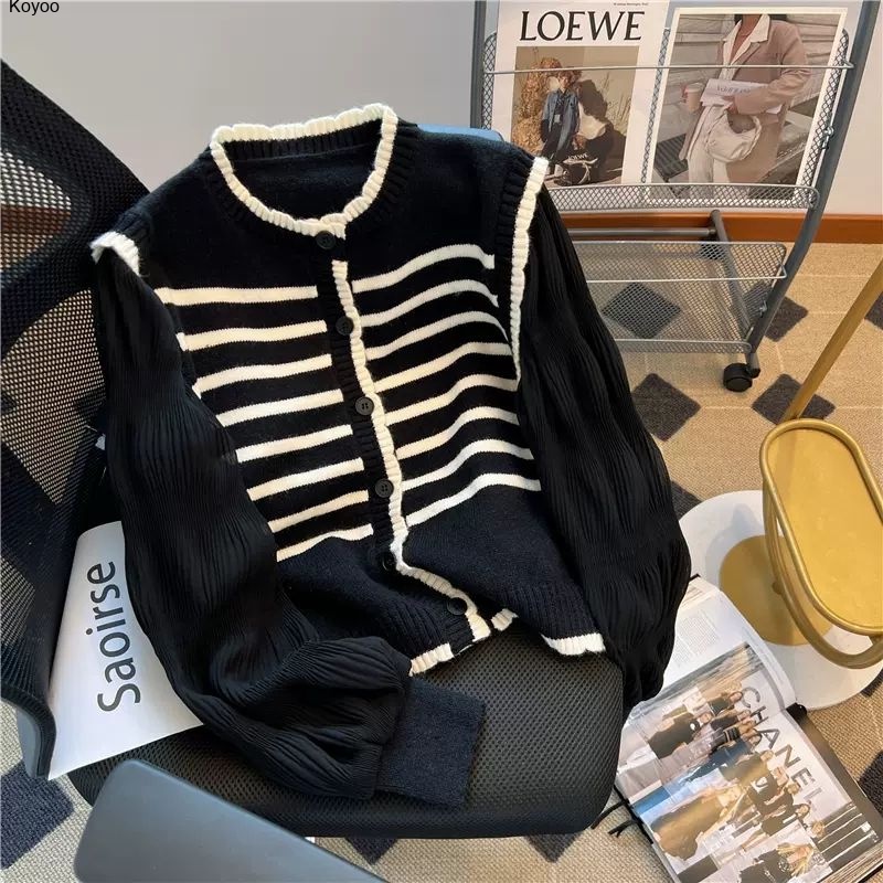 Galaxy  Áo Len áo khoác cardigan áo cardigan Thời trang hàn quốc  ins Beautiful Thời trang Thanh lịch A21K0I7 37Z230911