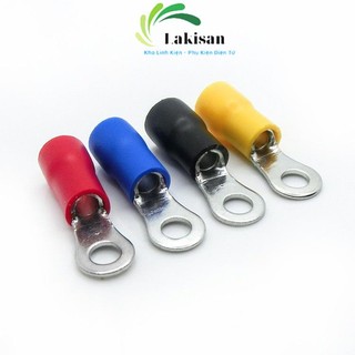 Đầu cos tròn RV - Dùng cho dây điện dưới 1.5mm2- 100 cái 