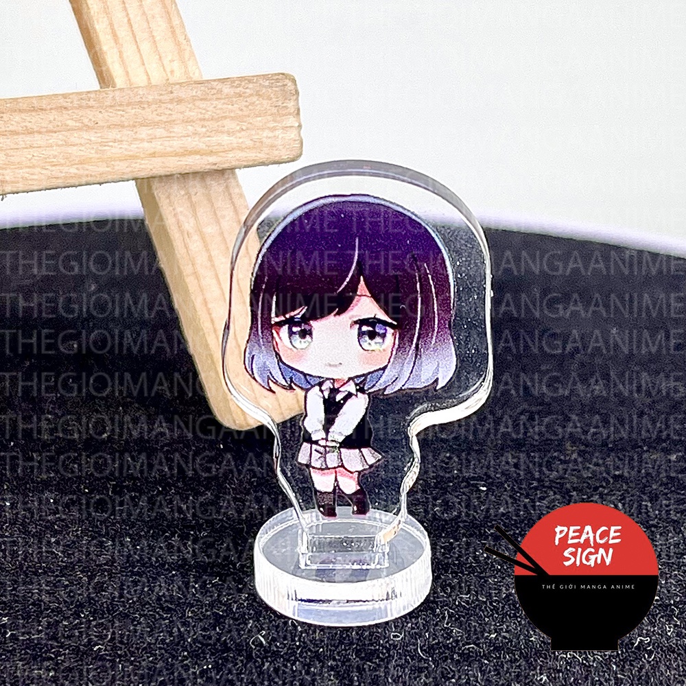 Mô hình standee mini OSHI NO KO Đứa Con Của Thần Tượng acrylic anime mica chibi xinh xắn trang trí dễ thương