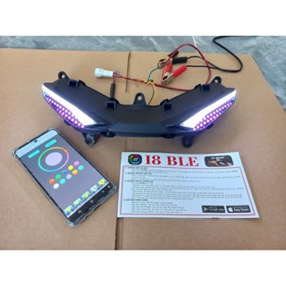 Bộ đèn demi lưới ex150 viền mắt ở trên