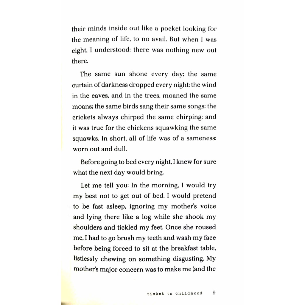 Sách Ticket To Childhood