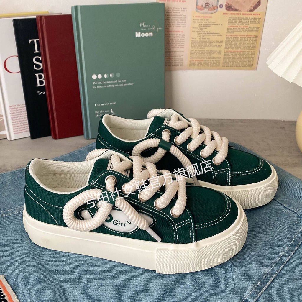 C＆S  Giày thể thao giày nữ giày bánh mì nữ đế cao 2023 Siêu Mềm Xinh Xắn B95F1OE 36Z230905