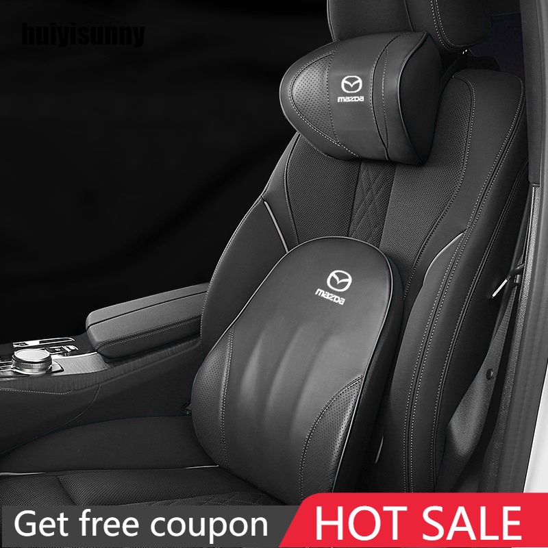Huiyisuny Gối Tựa Đầu Bằng Mút Hoạt Tính Cho Xe Hơi mazda 3 cx5 2 6 axela
