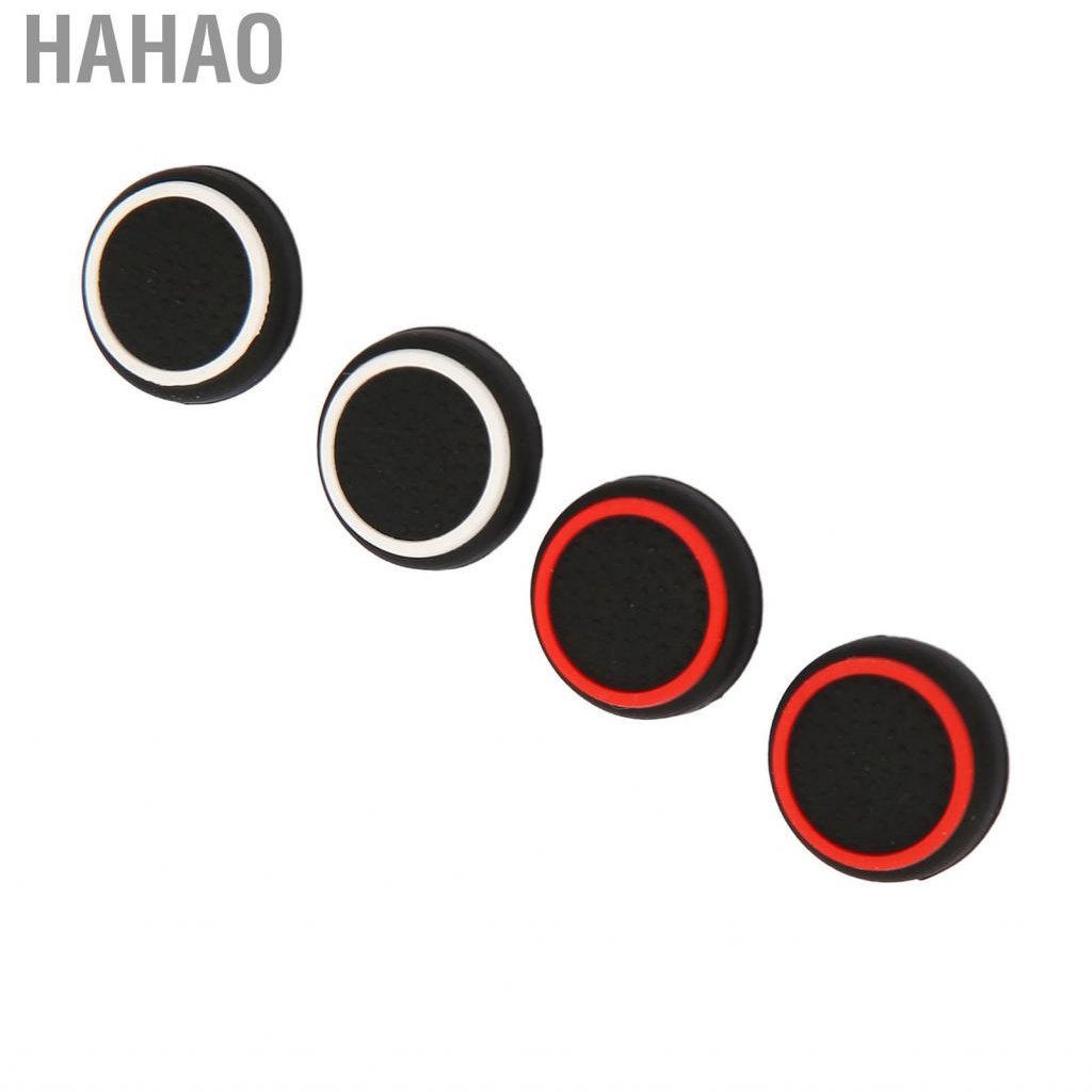 Hahao Joystick Caps  Easy To Install Thumb Grip Flexible Silicone 2 Pairs for Handheld Consoles