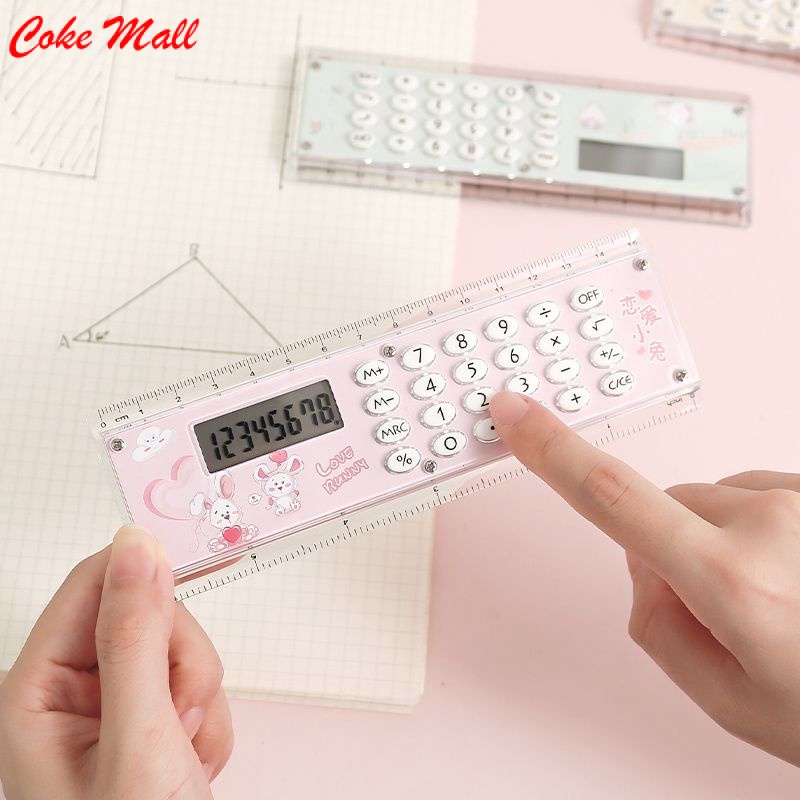 Thước Gấp Đa Năng 8 bit 15cm Thiết Kế Dễ Thương Tiện Dụng