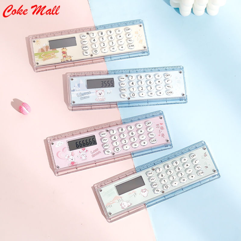 Thước Gấp Đa Năng 8 bit 15cm Thiết Kế Dễ Thương Tiện Dụng