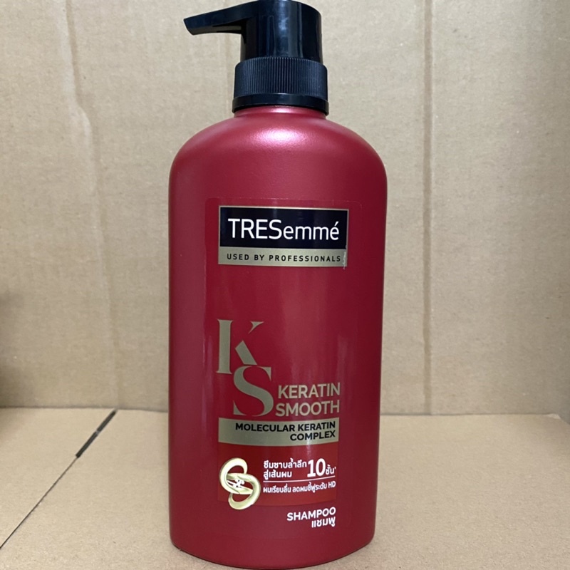 Cặp Gội Xả Tresemme Keratin Smooth 5in1 Thái Lan 450ML Nuôi Dưỡng Tóc Mềm Mượt Siêu Thơm