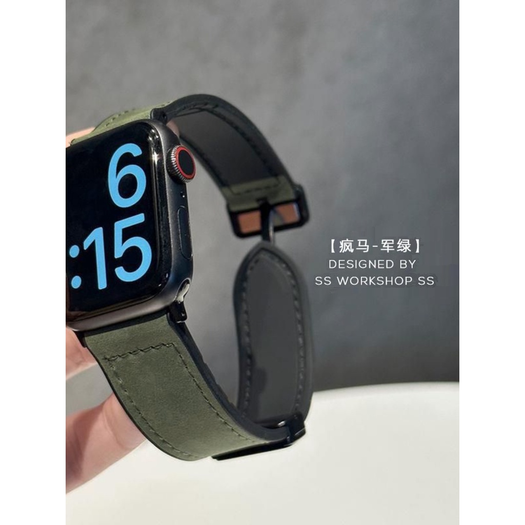 Dây Đeo Bằng Da Thật Có Khóa Nam Châm Cho Đồng Hồ Thông Minh redmi watch 3 active