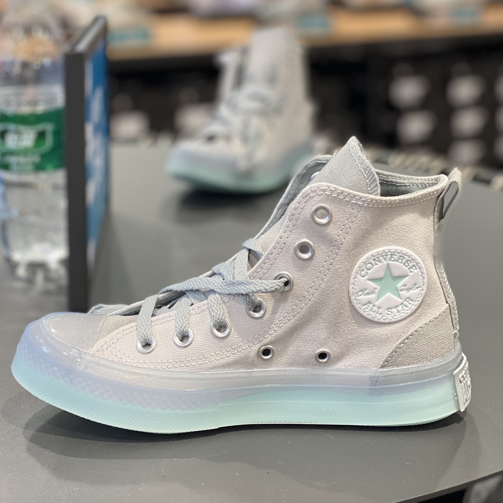 Converse Giày Vải canvas Cổ Cao Siêu Nhẹ Thoáng Khí Phối Màu Cá Tính Cho Nam Nữ