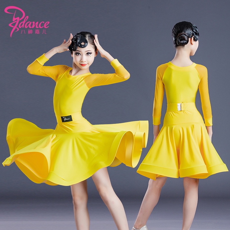 Mới Chân Váy Xòe Cho Bé Gái Khiêu Vũ latin